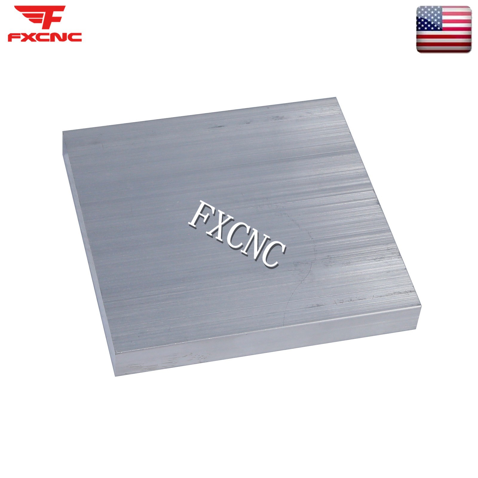 6061 Aluminum Flat Plate Sheet Metal DIY Long 100mm Wide 100mm Thick 12mm