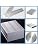 6061 Aluminum Sheet Plate, 8″ x 16″ x 1/4″ Thickness Heavy Duty Aluminum Sheets