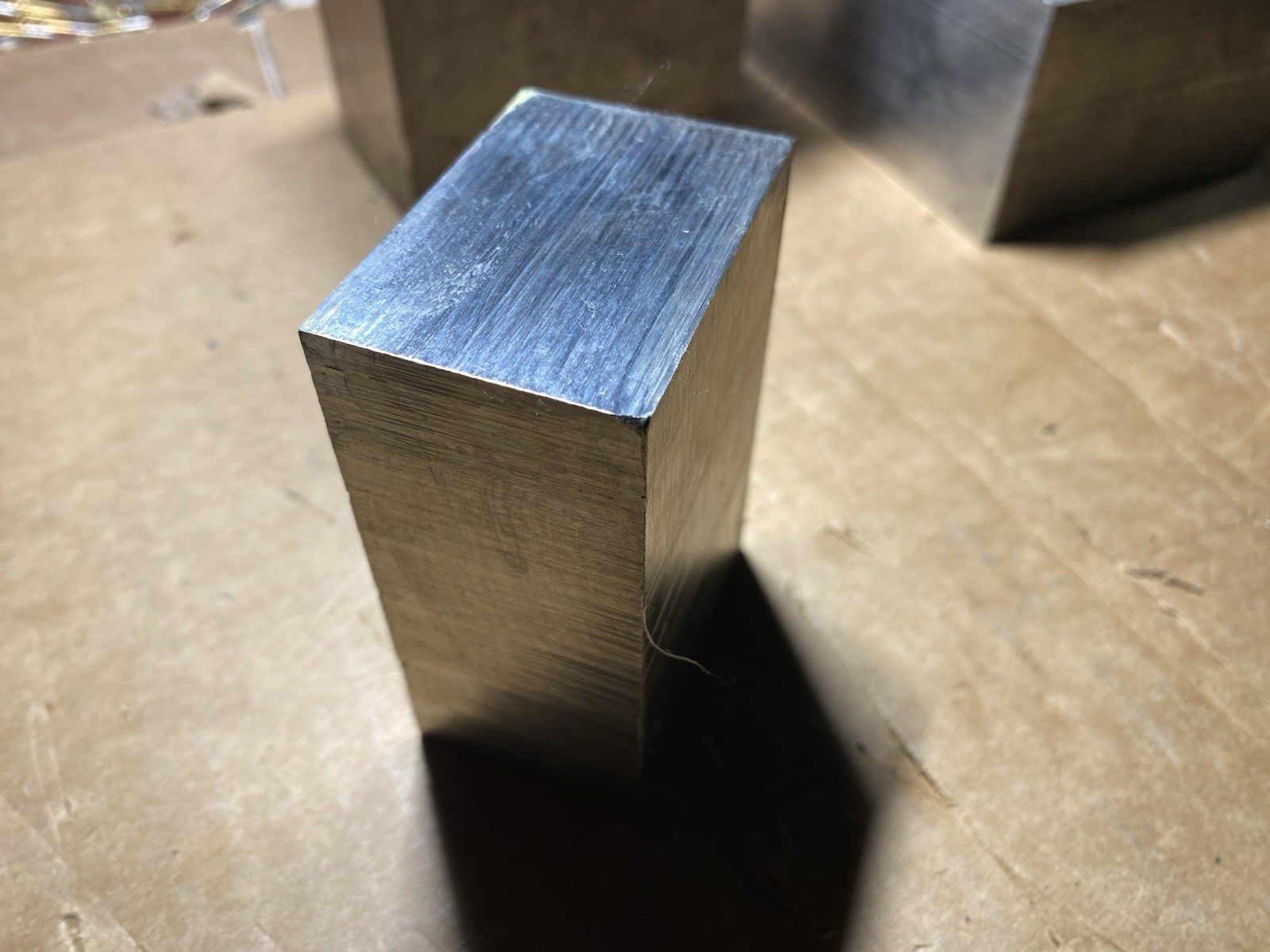 Titanium 6AL-4V 1.25”x 4” X 2.5” AMS4911.