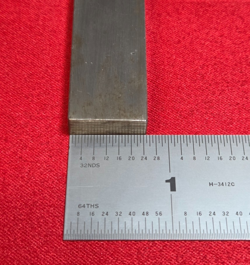 D2 Tool Steel Block Billet 5.12″ L x 0.79″ W x 0.312″ Thick – 5.64 Oz
