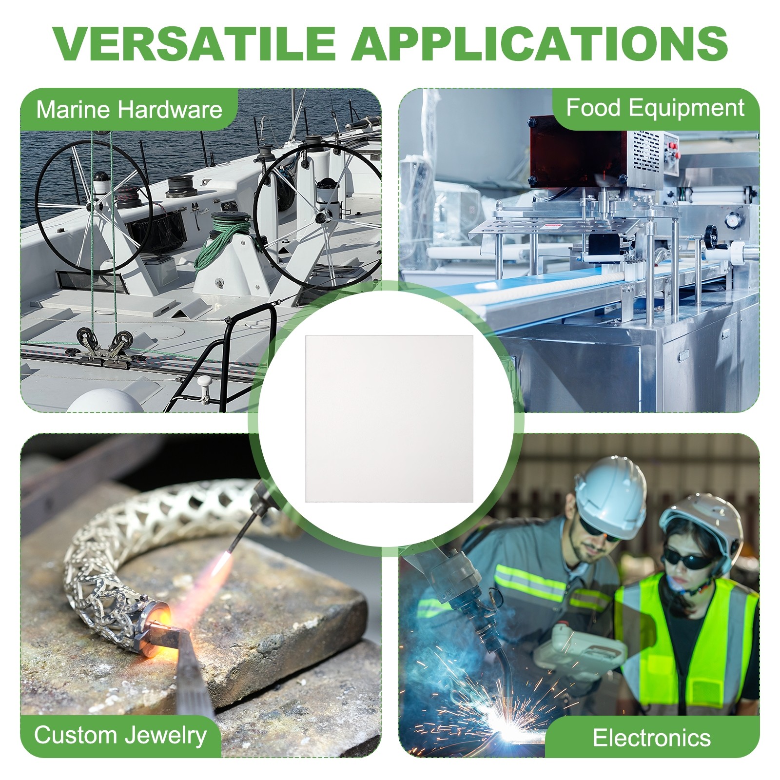 Pure Grade TA1 Titanium Plate Sheet, 100x100x1.6mm Titanium Metal Sheet