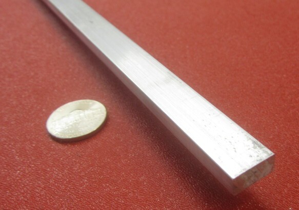 6061 T651 Aluminum Bar 1/4″ (.250″) Thick x .500″ Wide x 60″ Length