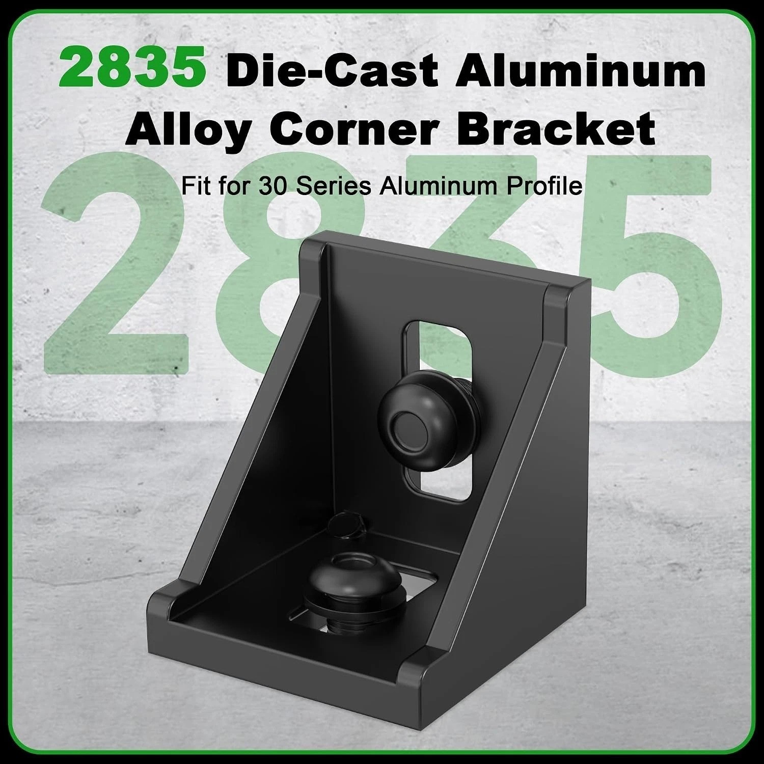 24 Set Aluminum Profile Connector Kit with Accessories