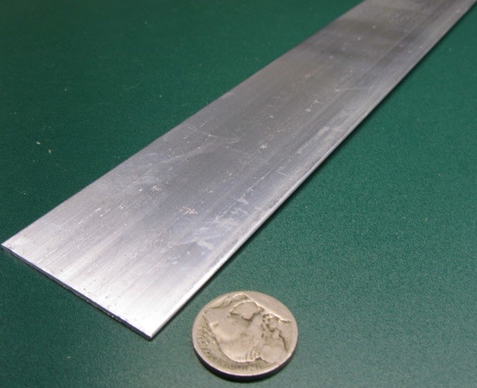 1100 Aluminum Bar Softened (O) .080″ Thick x 2.0″ Wide x 24″ Long, 2 Units