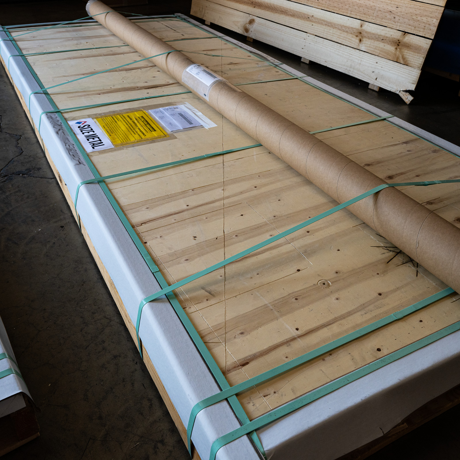 430 Stainless Steel Sheet 24GA – 48″ x 120″ (4ft x 10ft) #4 Brushed (4 PACK)