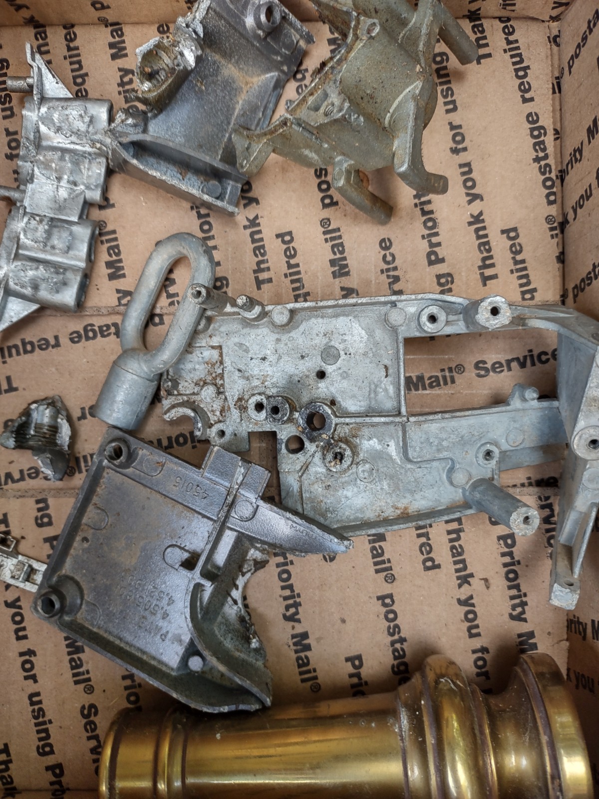 17 Pound Box Scrap Zinc – For Melting and Casting-Resource Recovery