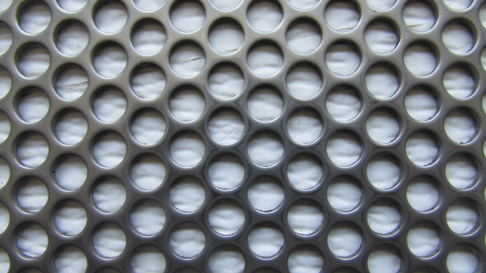 1/4″ HOLES 18 GAUGE CARBON STEEL STEEL PERFORATED SHEET– 12″ X 12″