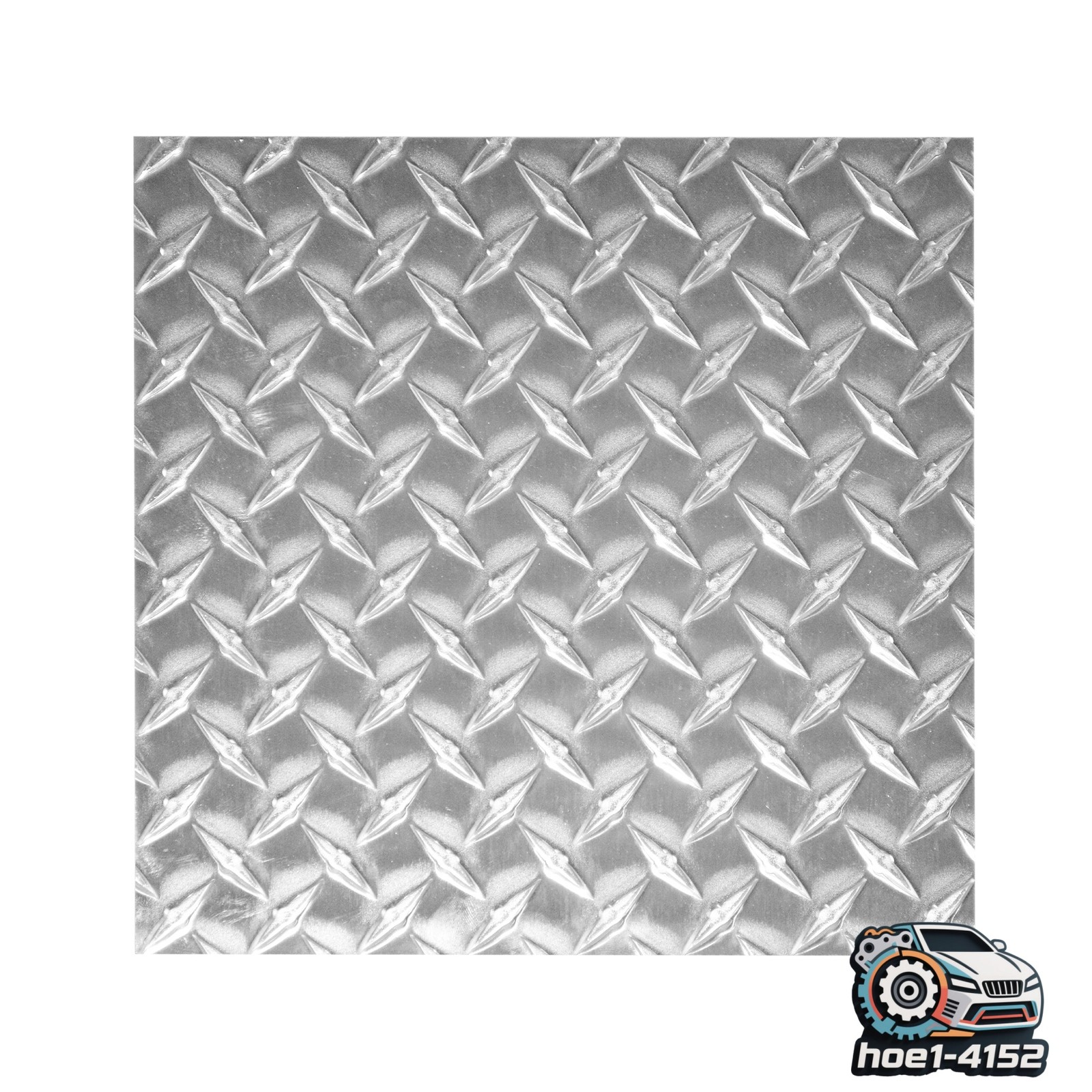 10.63×10.63″ Aluminum Diamond Tread Plate Industrial Metal
