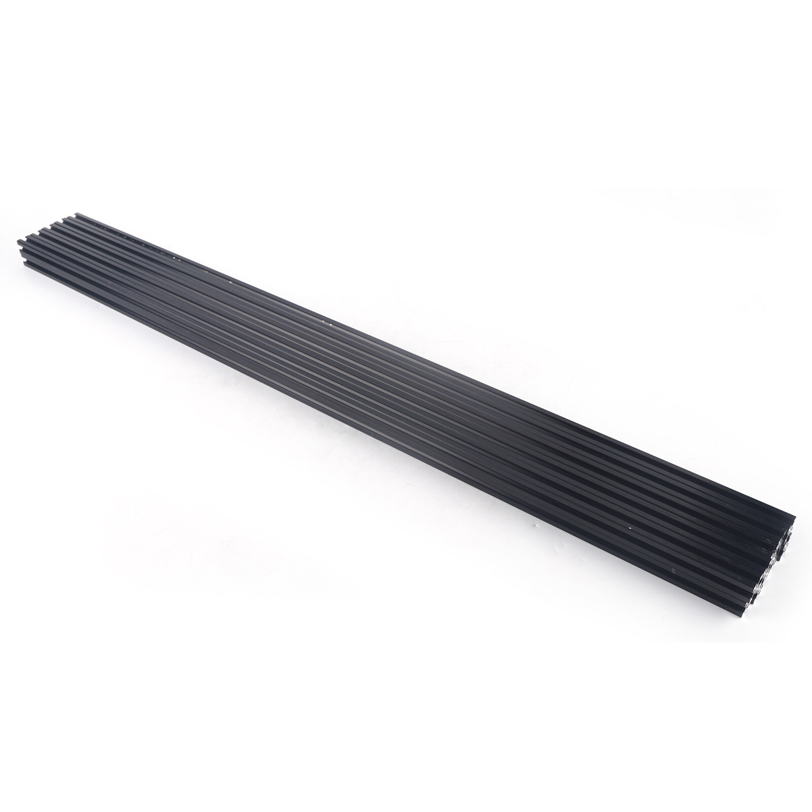 20*20*1000mm 2020 T-Slot Aluminum Extrusion For CNC 3D Printer Black 10 Packs US