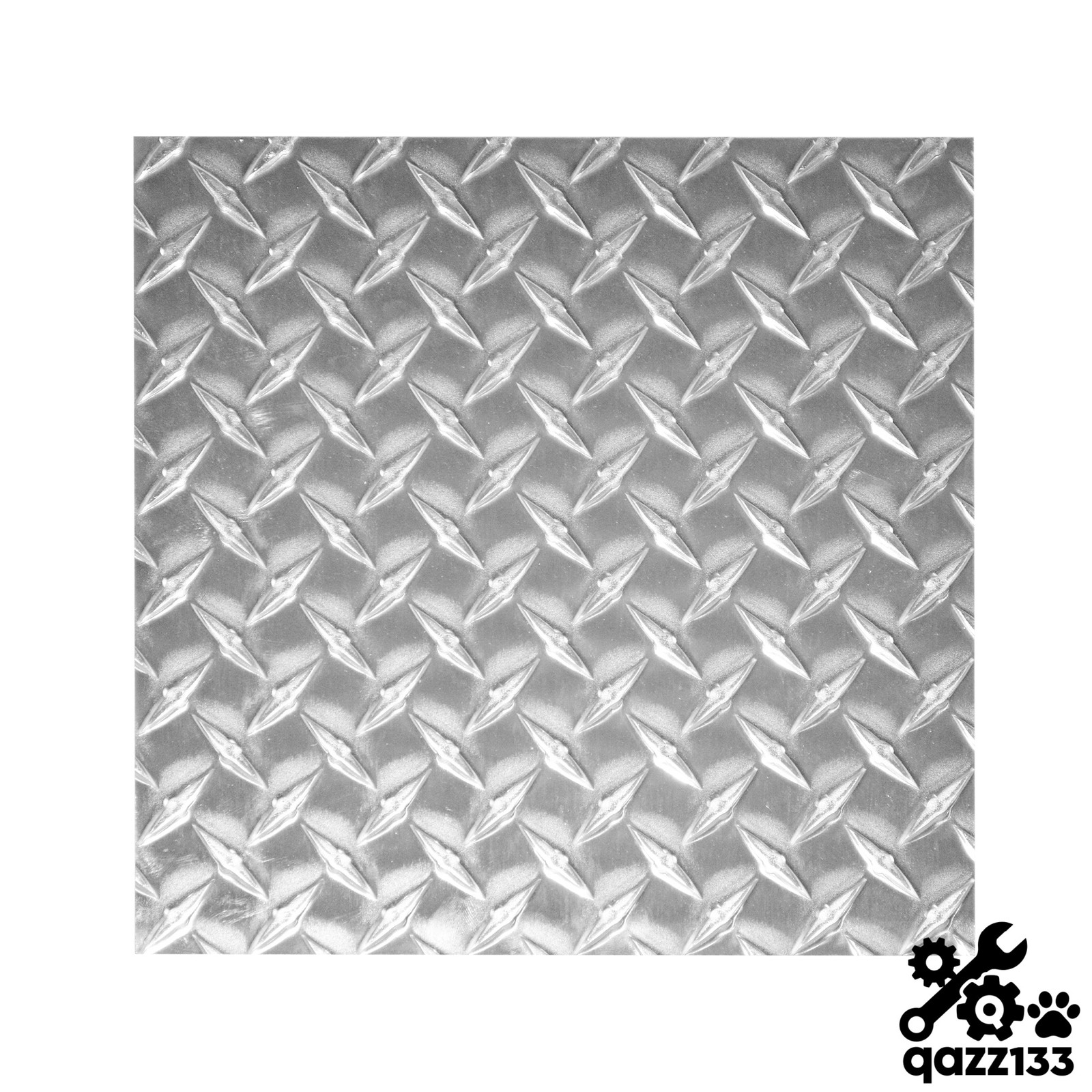 Durable Diamond Tread Plate Aluminum 10.63″x 10.63″