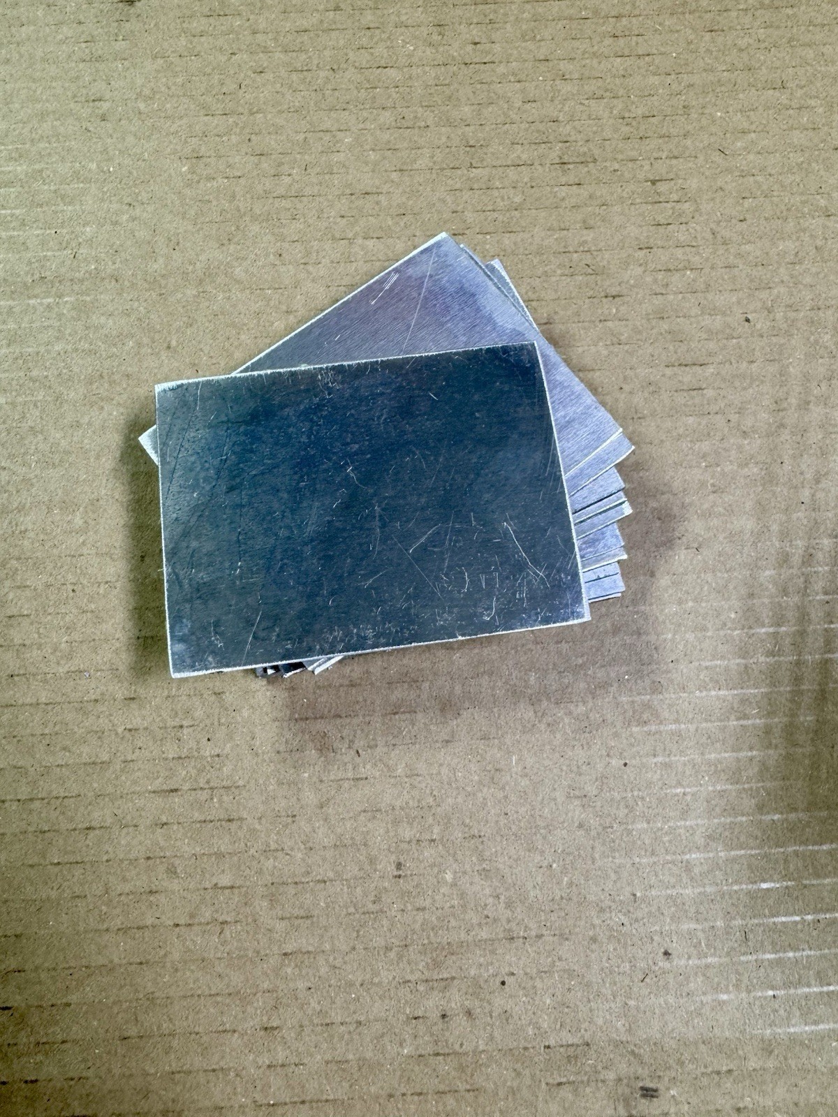 13 Gauge Aluminum Rectangle Plate – 3” x 4” – Plasma Cut Metal