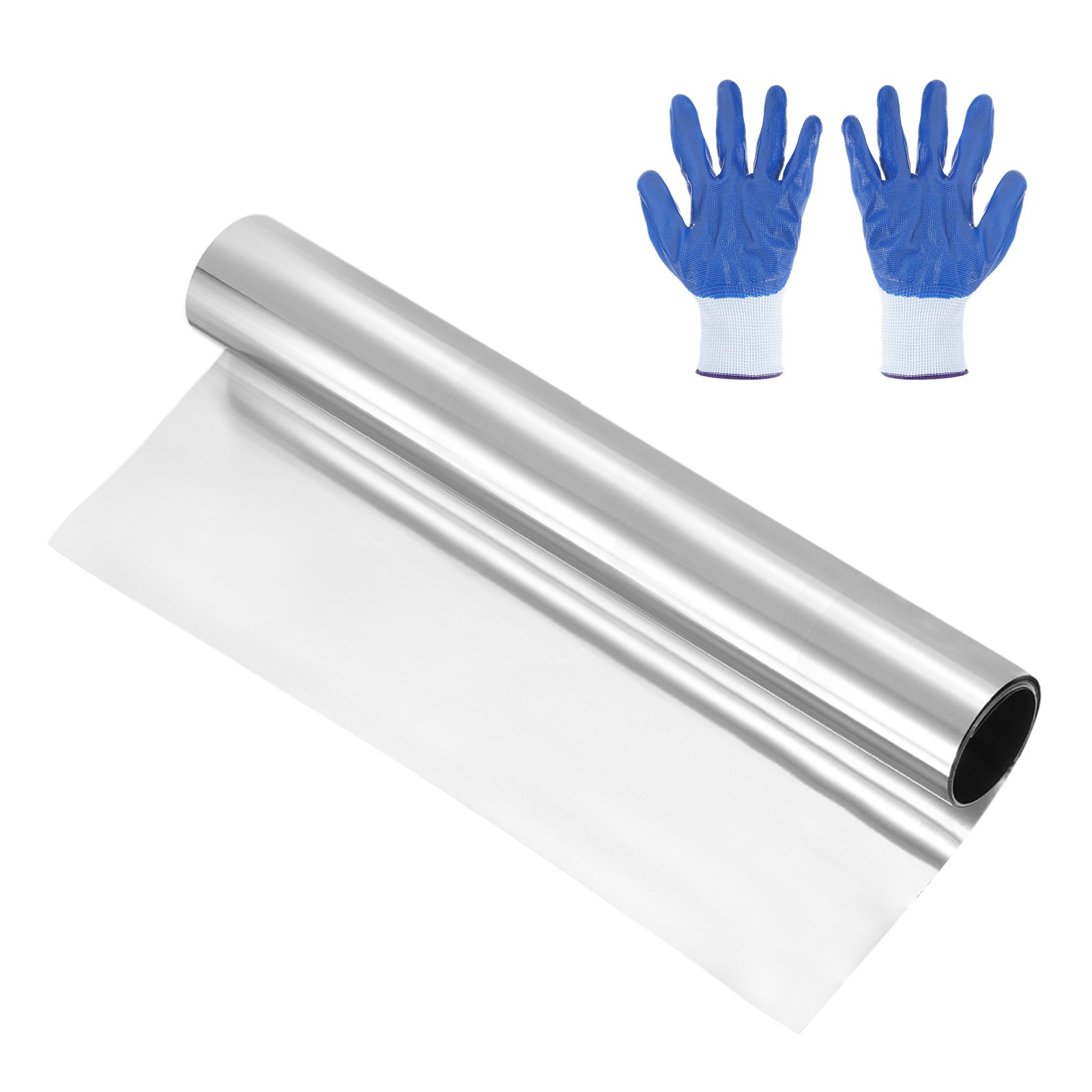 304 Stainless Steel Foil Roll 0.05mm x 150mm x 1m Metal Strip Sheet, Silver Tone