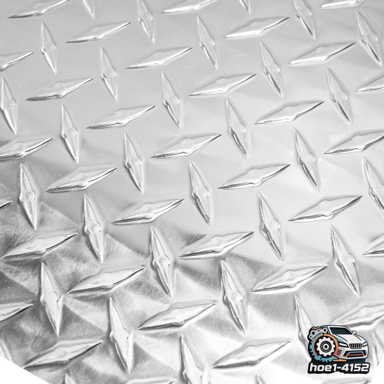 10.63×10.63″ Aluminum Diamond Tread Plate Industrial Metal