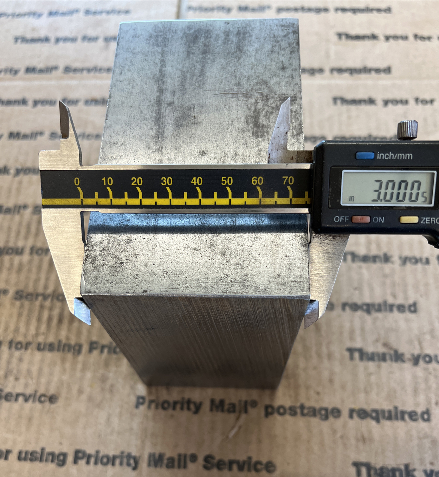 3 X 5 CR Flat Steel Bar 1018 Blacksmith Machining Smooth Surface 5” L