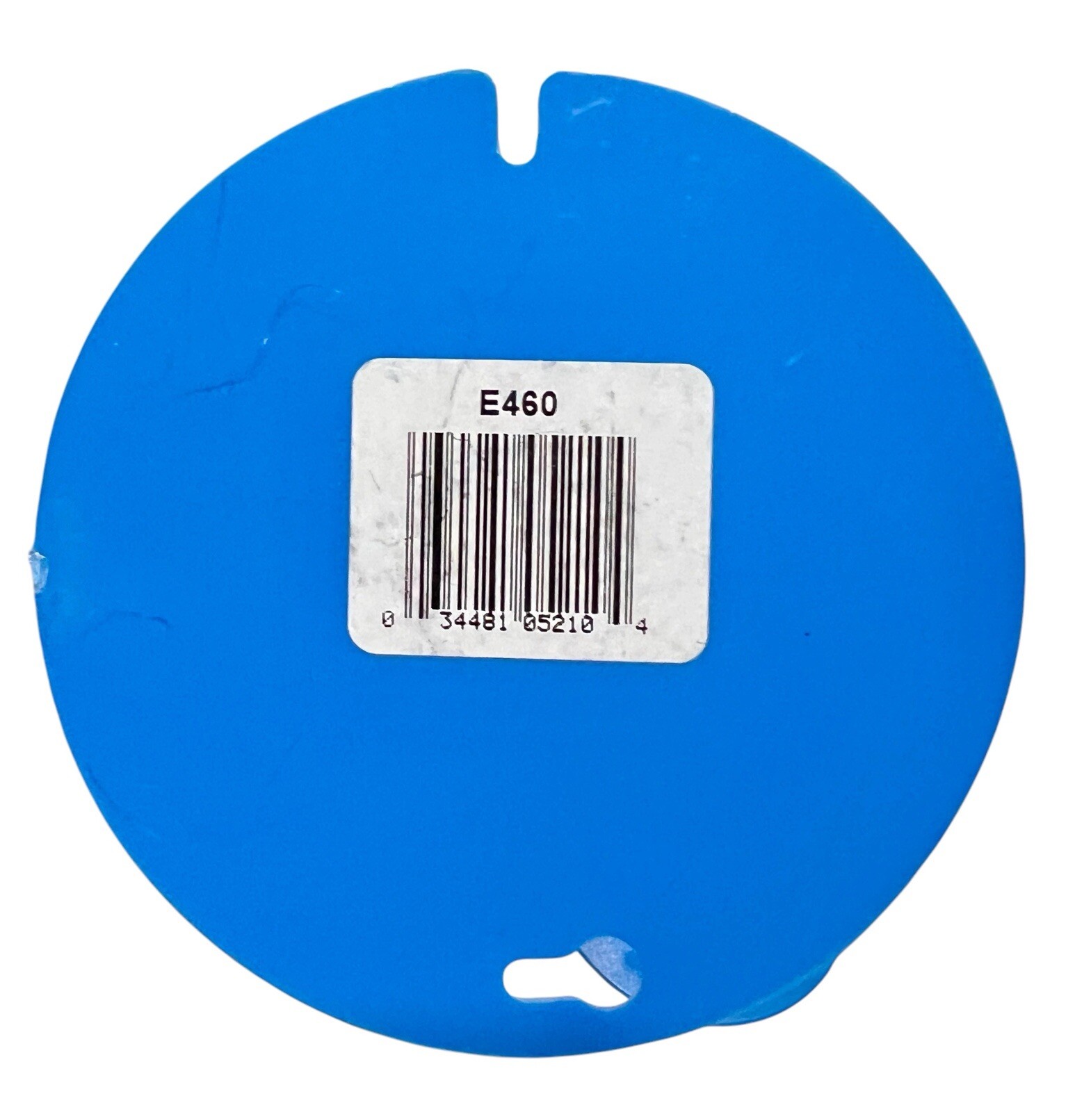 2 Carlon E-460 A-470 Round PVC Cover Blank Flat Box 4in Ceiling Boxes New