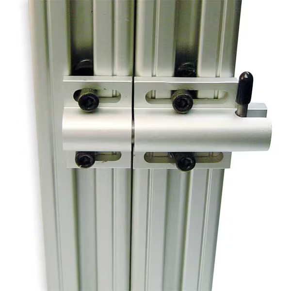 Faztek Deadbolt Latch,1 1/2 inx3 inx1 1/2 in 10AC7762 Faztek 10AC7762 Aluminum