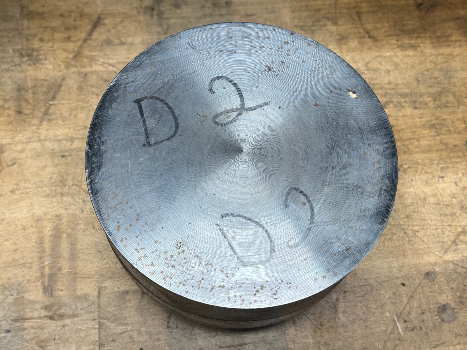 D2 Tool steel Round bar cut off lot 4.75″ 5.5″ – 24.6 lbs