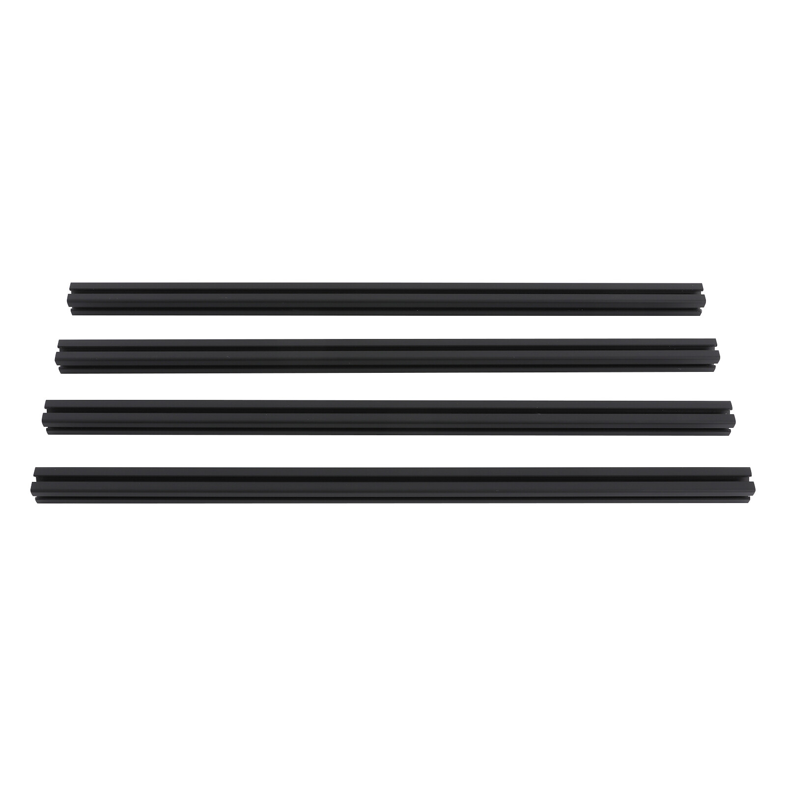 4pcs Aluminum Extrusion European Standard 4040 T Slot 1.5mm Tube Wall Thickness