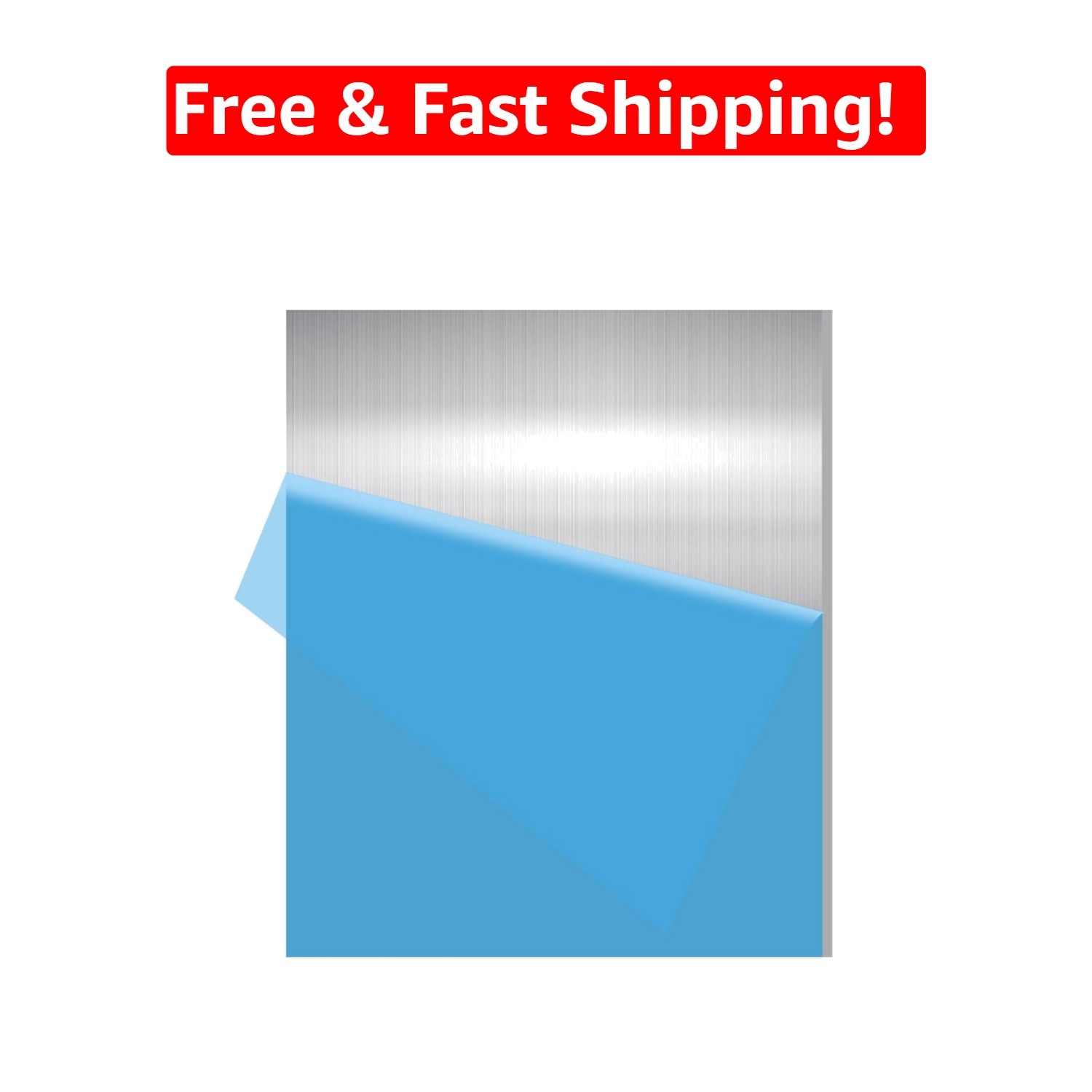 Versatile 6061 Aluminum Sheet 1/16″ x 8″ x 12″ – Ideal for Industrial & DIY Use