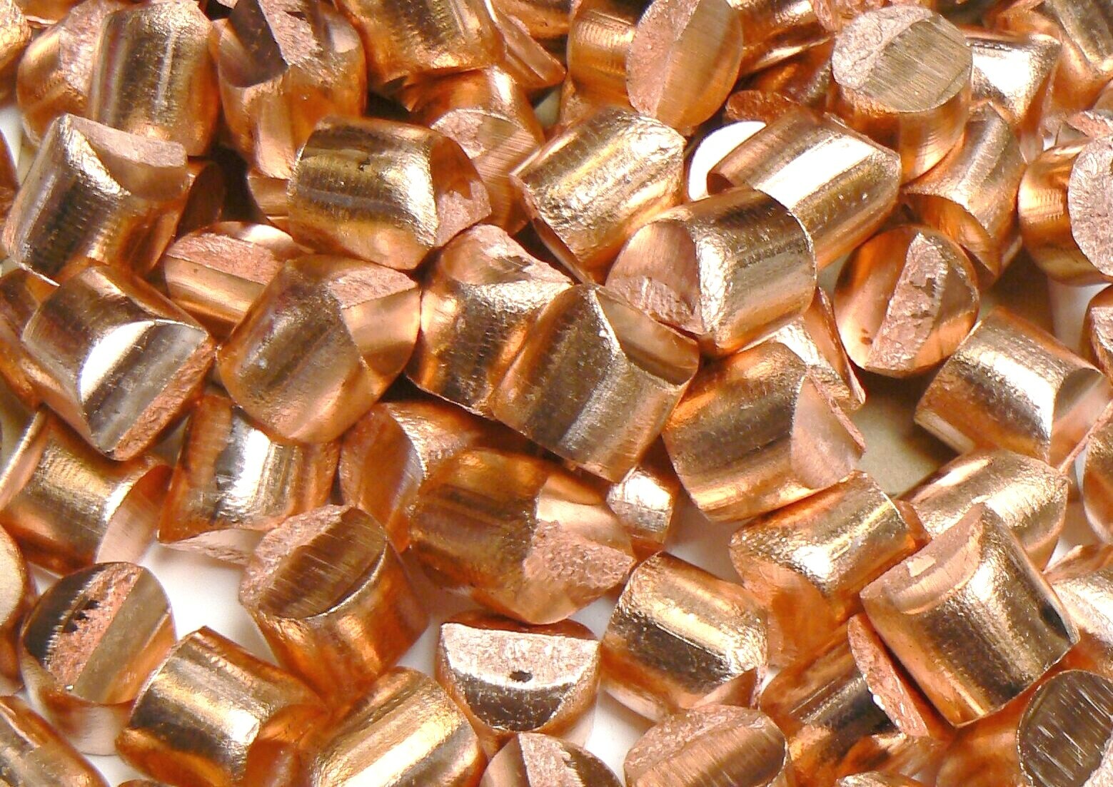 Pure Copper 99.99% Oxygen Free Cu Metal Anode Slugs Melt Casting Alloy 20 Pounds