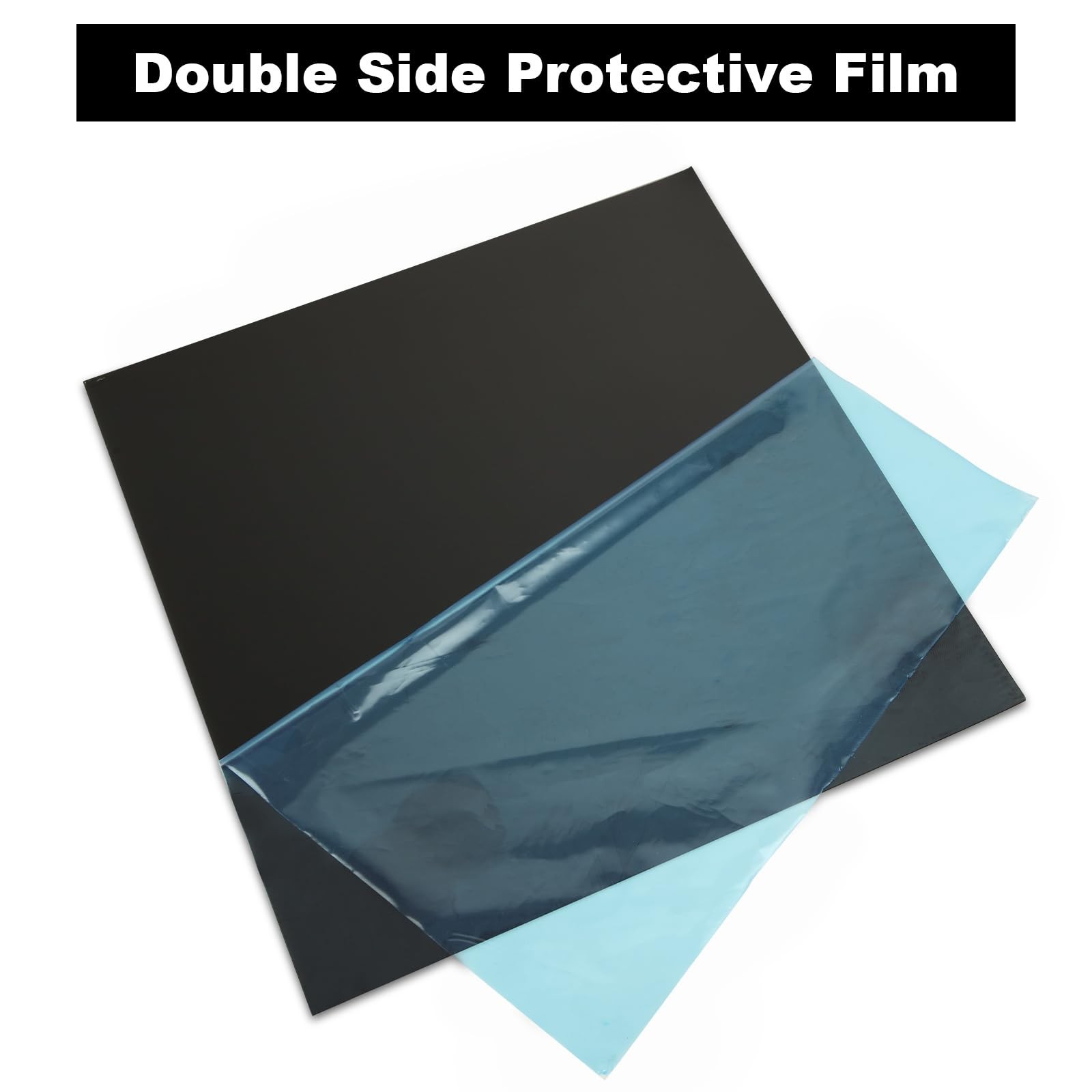 3 PCS Black 5052 Anodized Aluminum Sheet 12x12x1/32 0.04 Inch 1mm Engraving