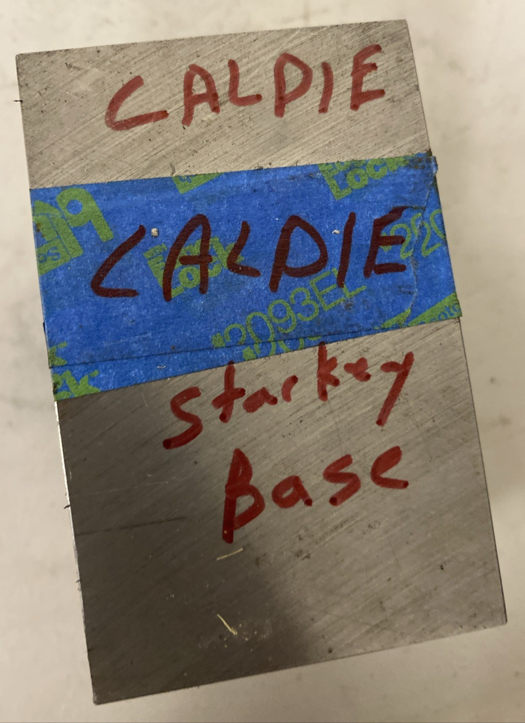 Lot 10.4 LBS Uddeholm Caldie Tool Steel Stock Rectangle Block Alloy CNC ESR