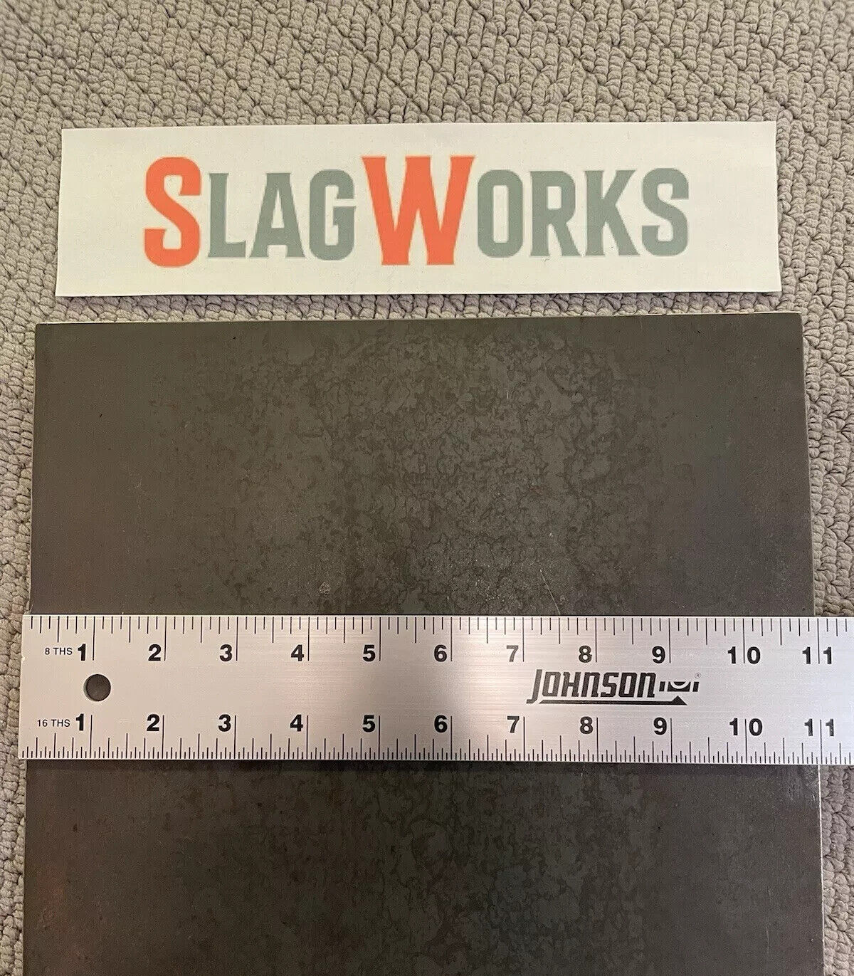 1/4x10x11 inch steel plate 10”x11” A36 Hot Roll Flat .25″ Thick
