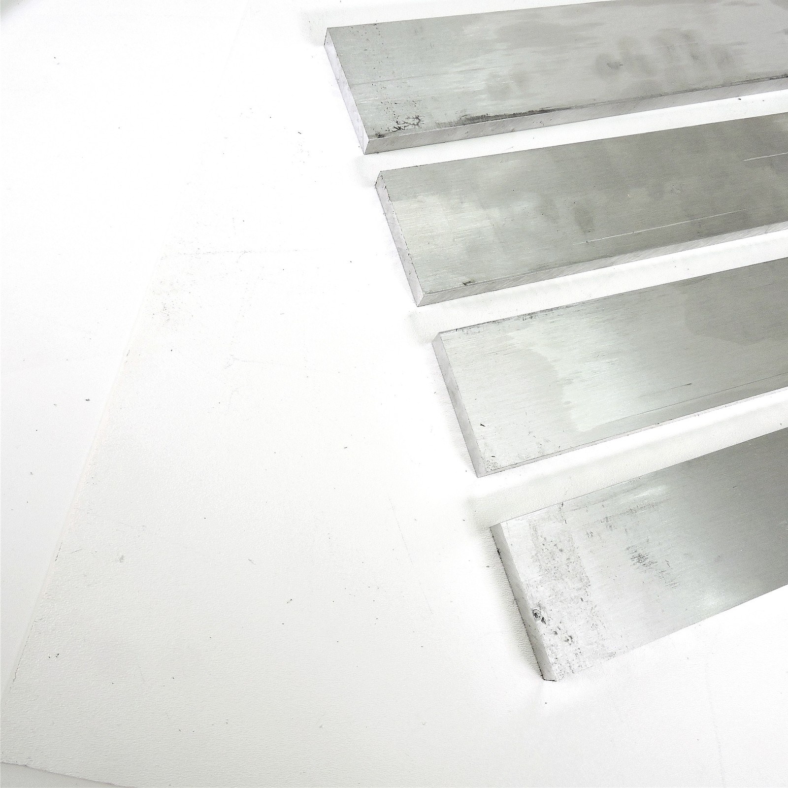 .375″ thick 3/8 Aluminum 6061 PLATE 2.75″ x 14″ Long QTY 4 sku 335658