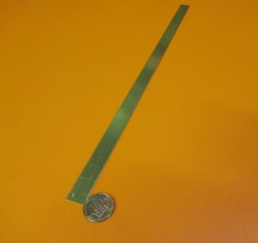 260 Brass Flat Bar .016″ (+/- 0.002″) Thick x 1/2″ Wide x 1 Foot Length, 10 Pcs