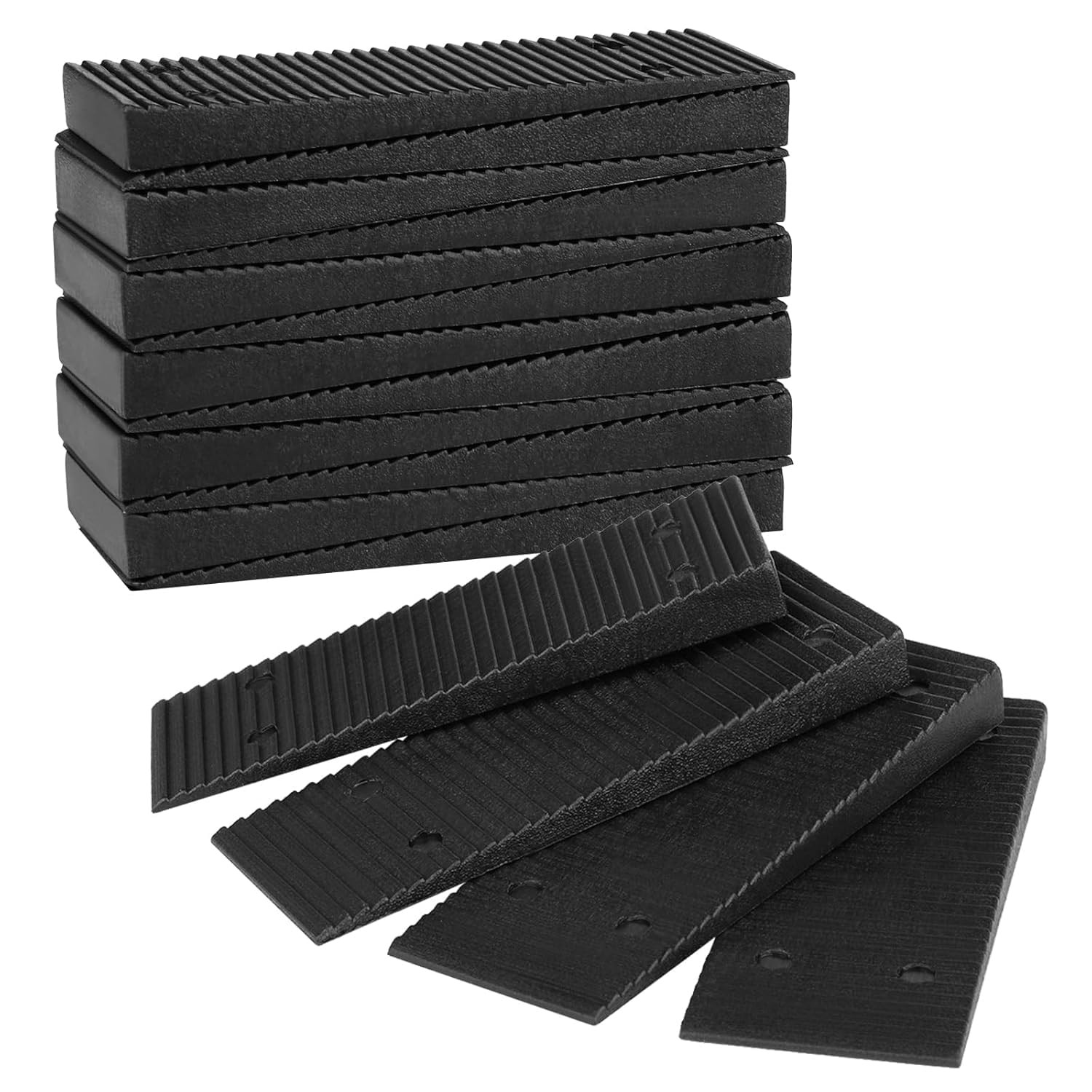 Plastic Leveling Wedges (50pcs, 3.15″) DIY Furniture Shims & Appliance Levelers