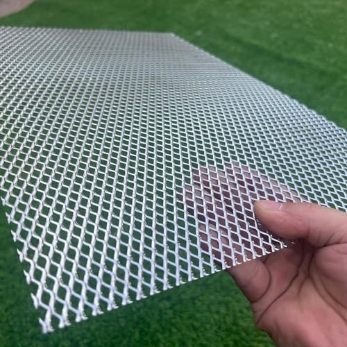 16″x12″ Stainless Steel Expanded Metal Sheet – 19 Gauge, 0.2″x0.4″ Holes, Grate