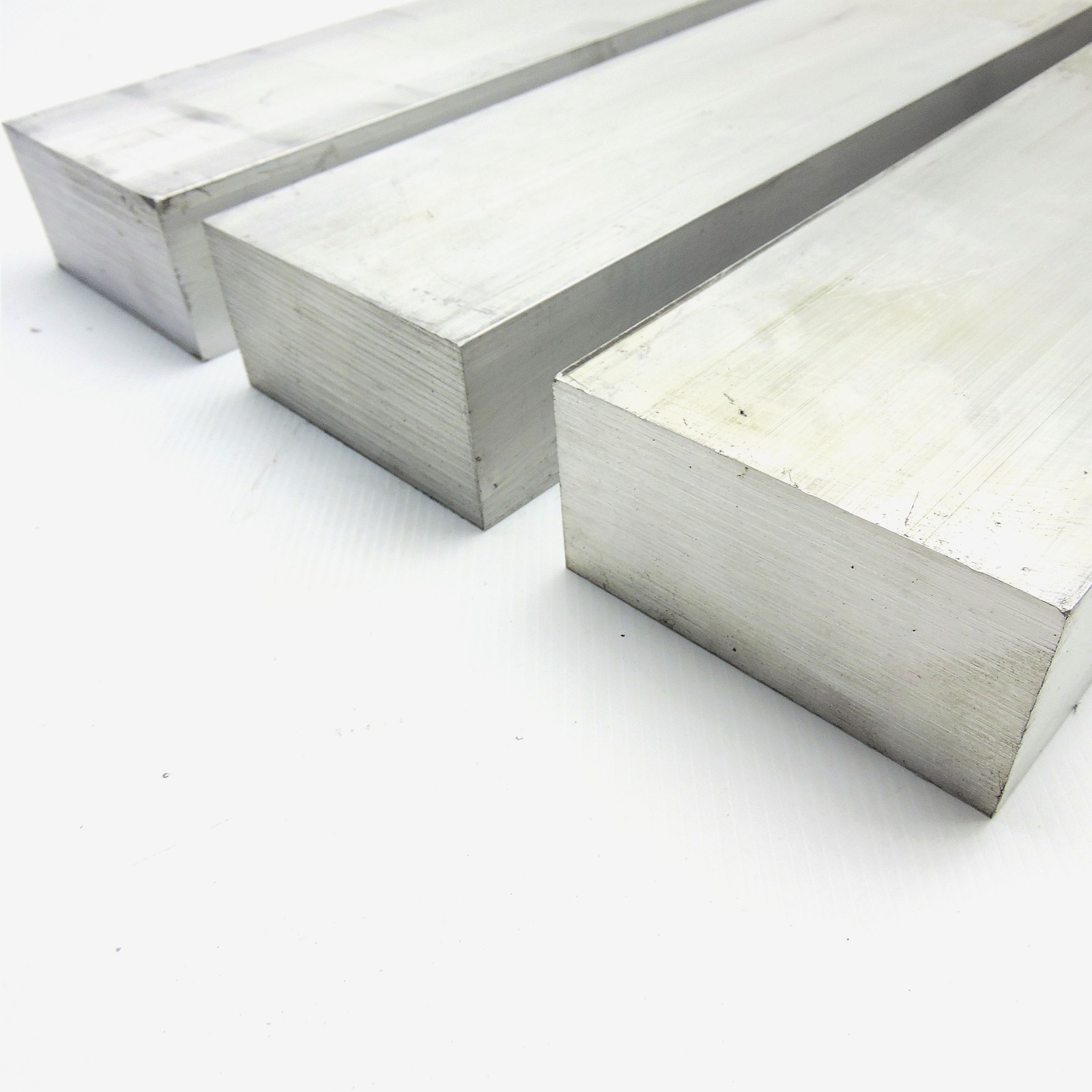 3″ x 5″ Aluminum 6061 FLAT BAR 3.25″ Long new mill stock QTY 3 sku L405