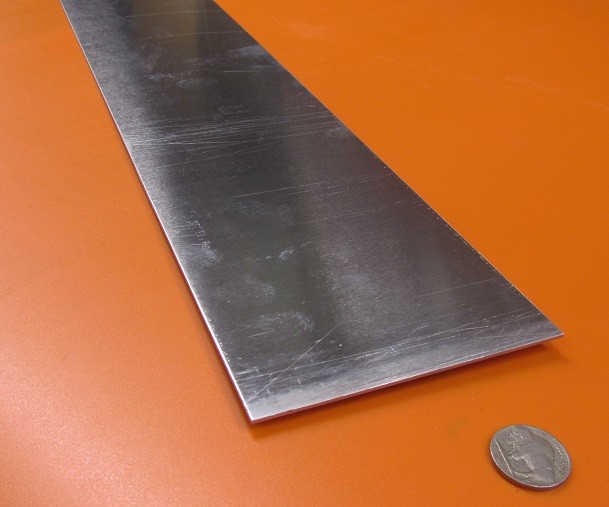 6061 T6 Aluminum Bar .063″ (1/16″) Thick x 4.0″ Wide x 48″ Length, 2 Pc