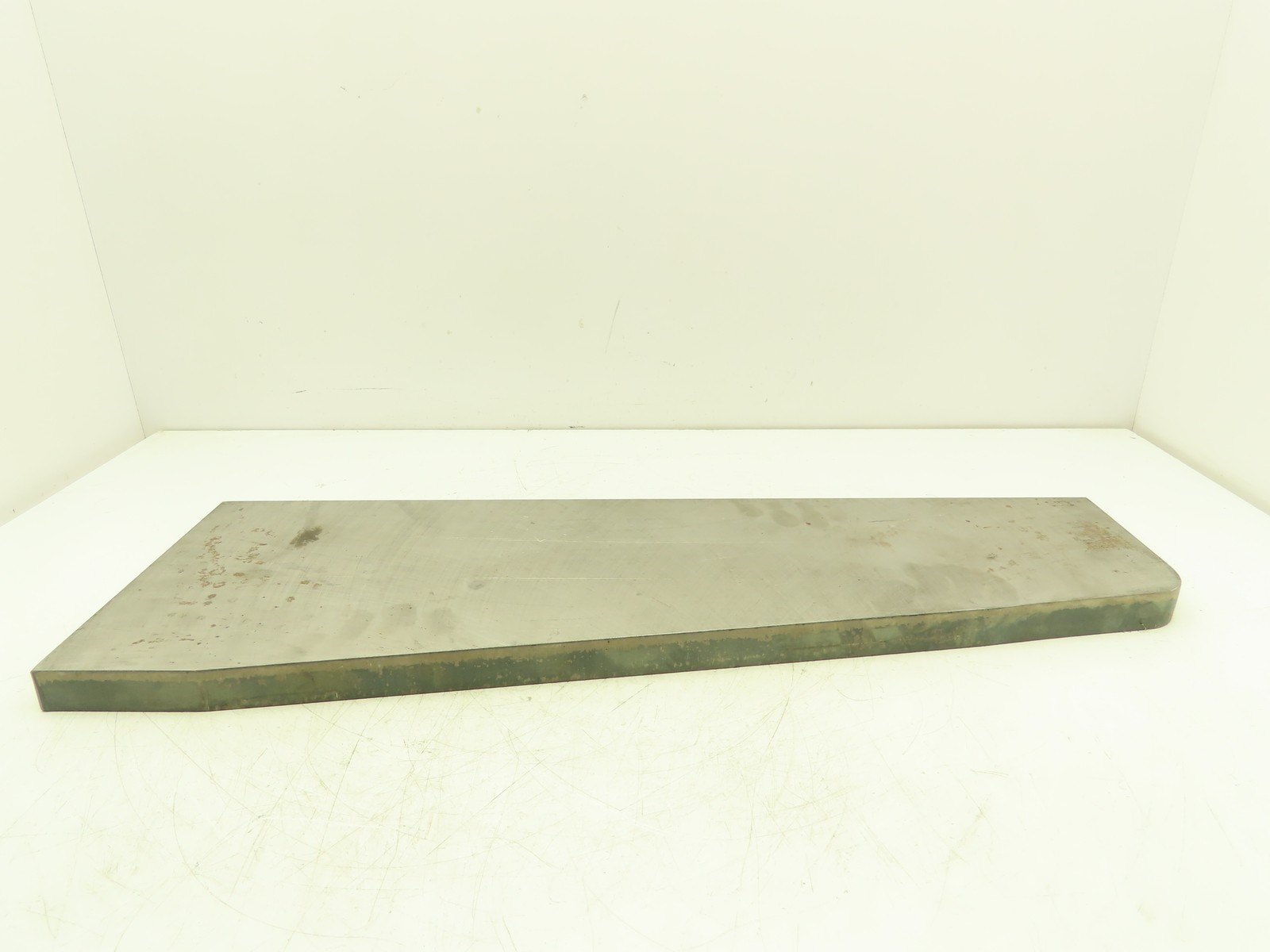Machining Steel Flat Ground Bar Stock 1″ Thick x 25.5″L 5″ to 8″ Angled Width