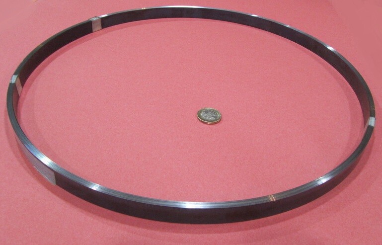 1095 Hard Blue Tempered Spring Steel Shim .008″ Thick x 0.750″ Wide x 1200″ Long
