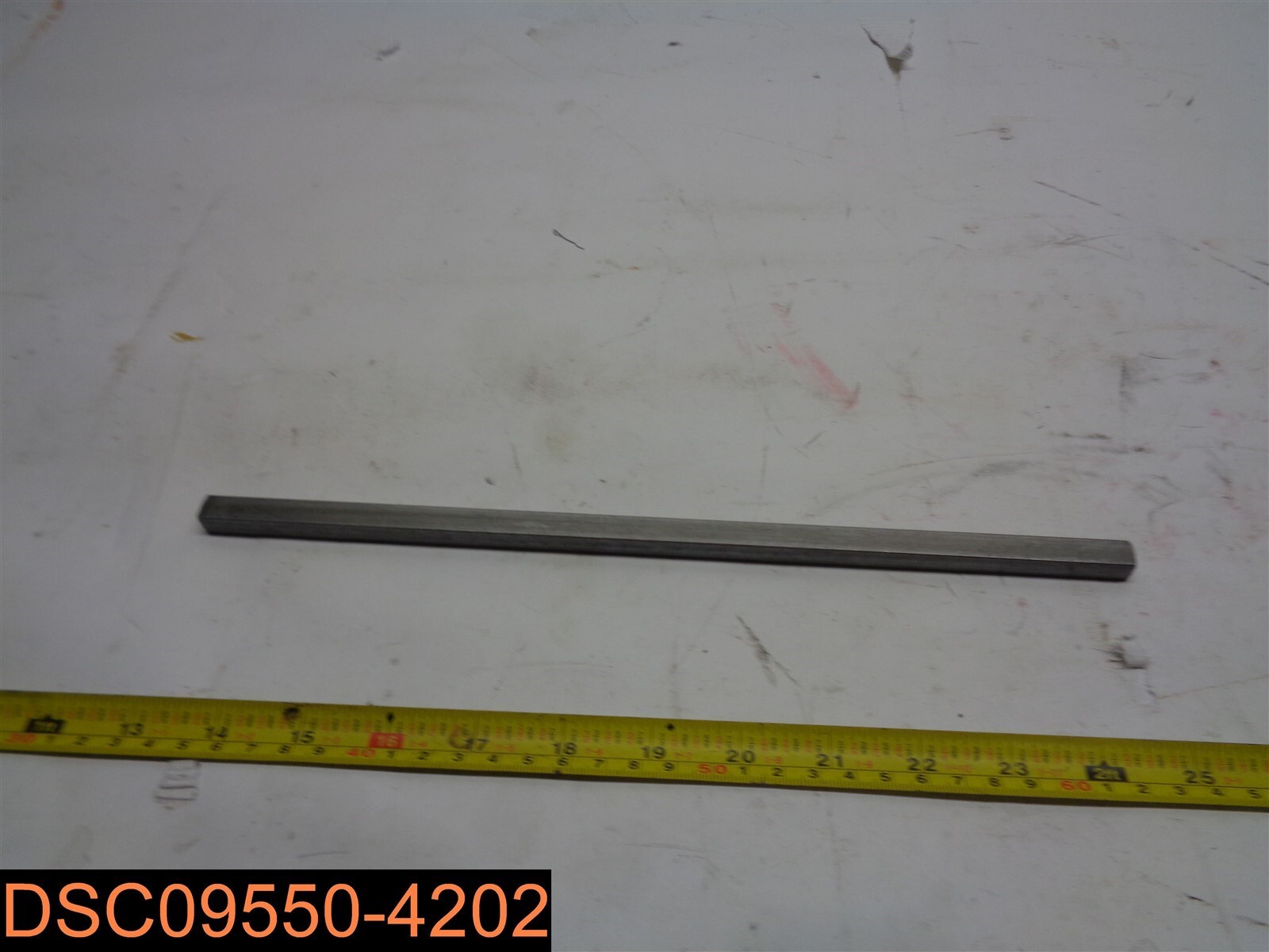 Qty =5: Square Key Stock 3/8″ X 3/8″ X 12″ 33964, V17741, 20240218
