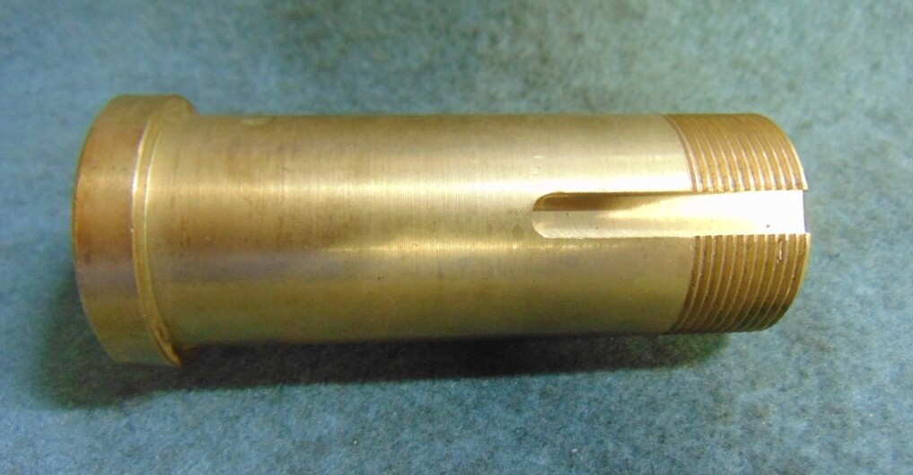 BRONZE BUSHING / NUT WITH KEY WAY 1/4″ X 1/8″, O.A.L. 3-13/16″, O.A.D. 1-9/16″