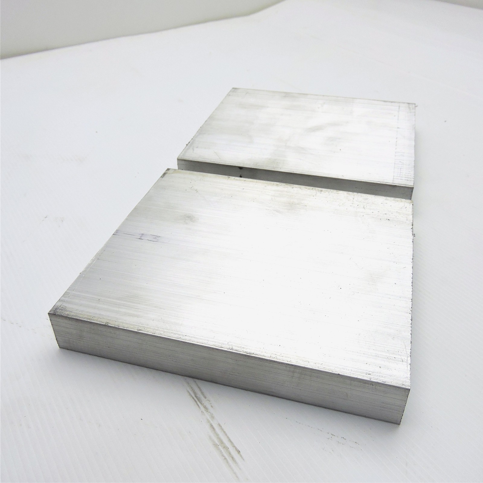 1″ x 7″ Aluminum 6061 FLAT BAR 8.375″ Long new mill stock QTY 2 sku M505