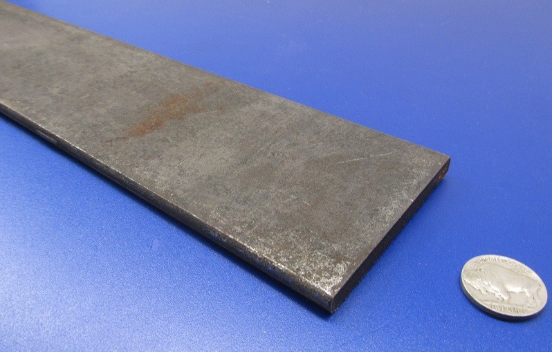 5160 Spring Steel (Knife, Blade) Bar .250″ (+/-.006″) Thick x 3.0″ Wide x 12″