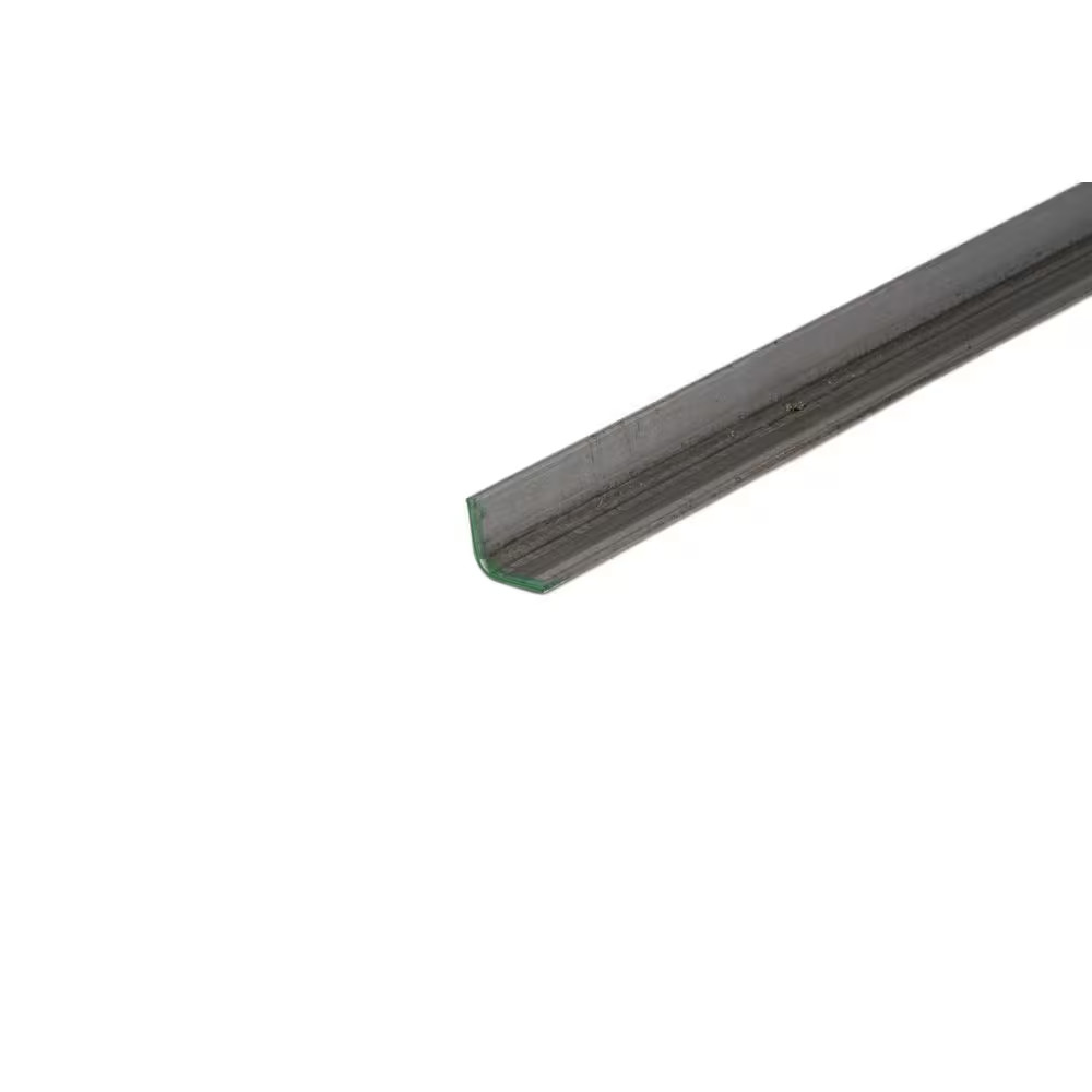 1 In. X 6 Ft.-11 Gauge Thick Zinc Plated Solid Steel Angle Metal Stock