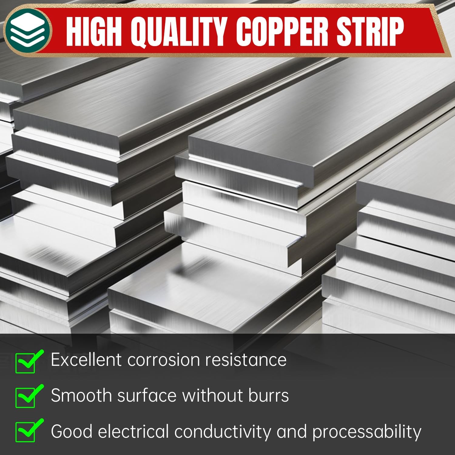 Stainless Steel Flat Bar，5/16 Thickness x 1 Width x 12 Length Stainless Steel…