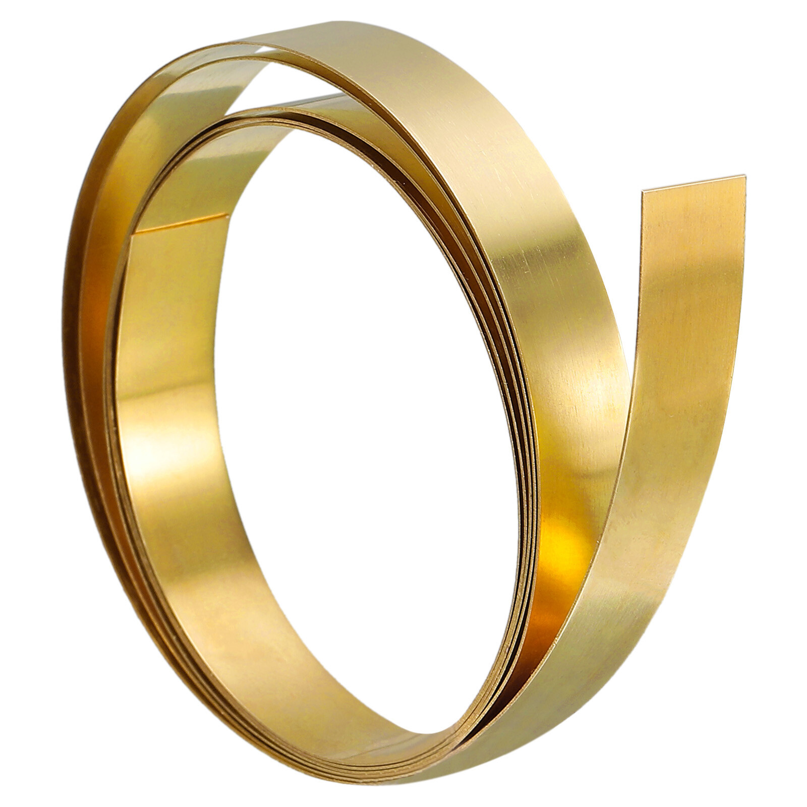Brass Sheet Roll 0.3mmx10mmx1M Brass Foil Roll Brass Strip Gold