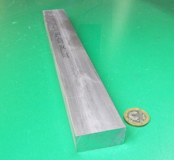 2024 T351 Aluminum Bar, 3/4″ (.750″) Thick x 1 1/2″ Wide x 12″ Length