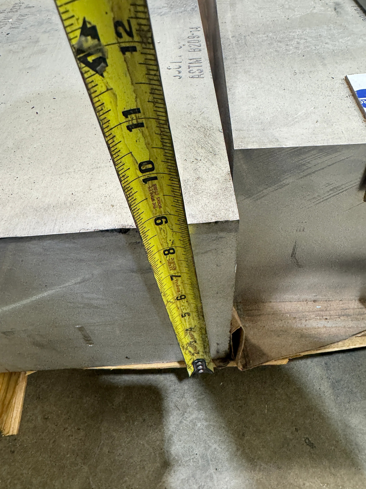 Alro Steel Aluminum Plate 6061-T651