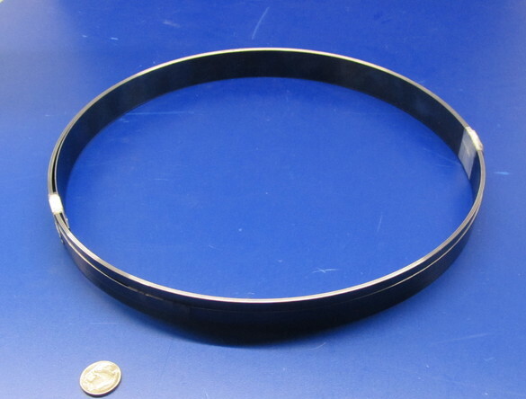 Blue Tempered Spring Steel Shim 0.025″ Thick x 1.00″ Width x 120″ Length