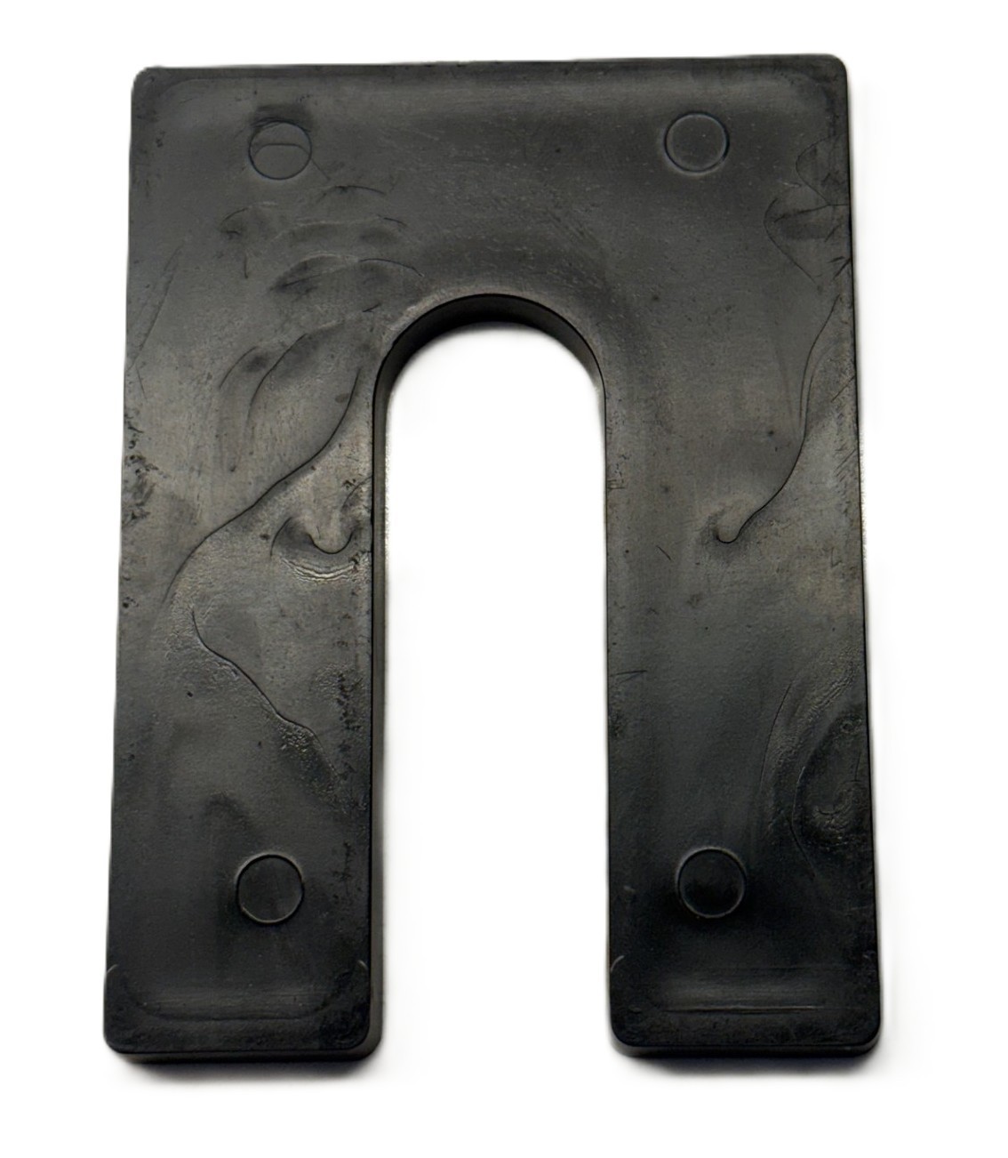 Lot of 250 Black 1/4″ x 4″ Jumbo Size Plastic Horseshoe Shims