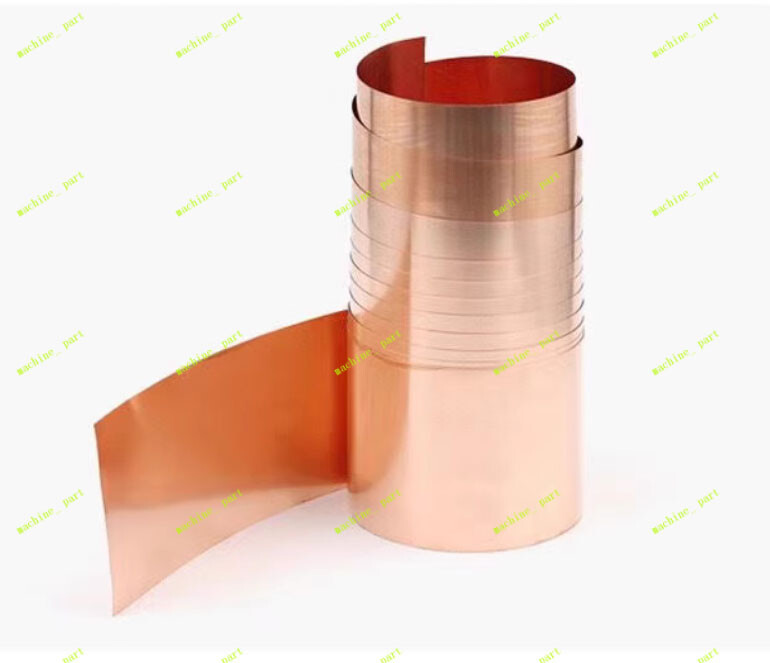 1pc 99.9% Pure 0.05 x 100 x 1000mm Coppers Cu Metal Sheet Foil