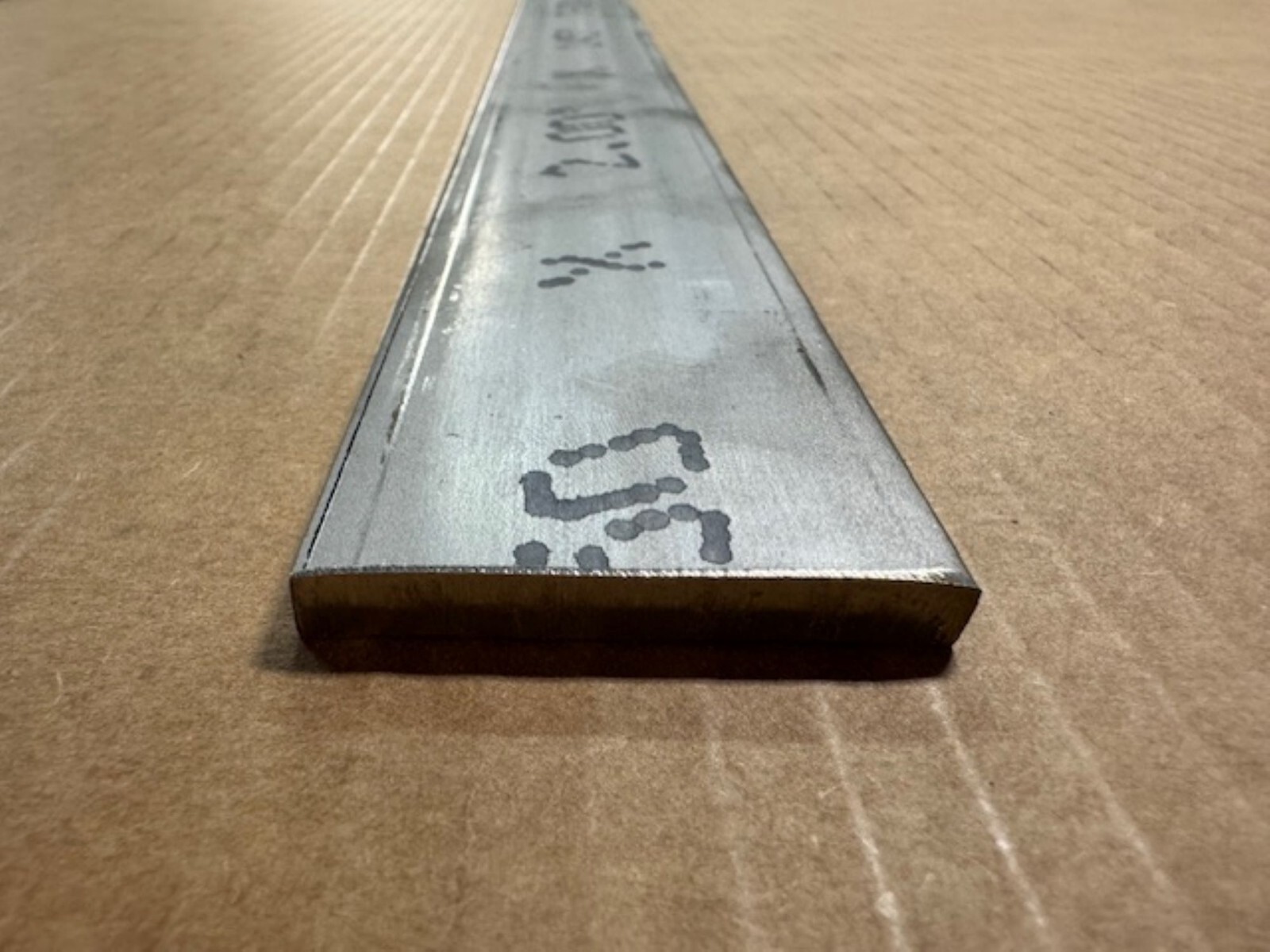 1/4″ x 2″ Stainless Steel Flat Bar x 16″ Long, 304/304L Stainless