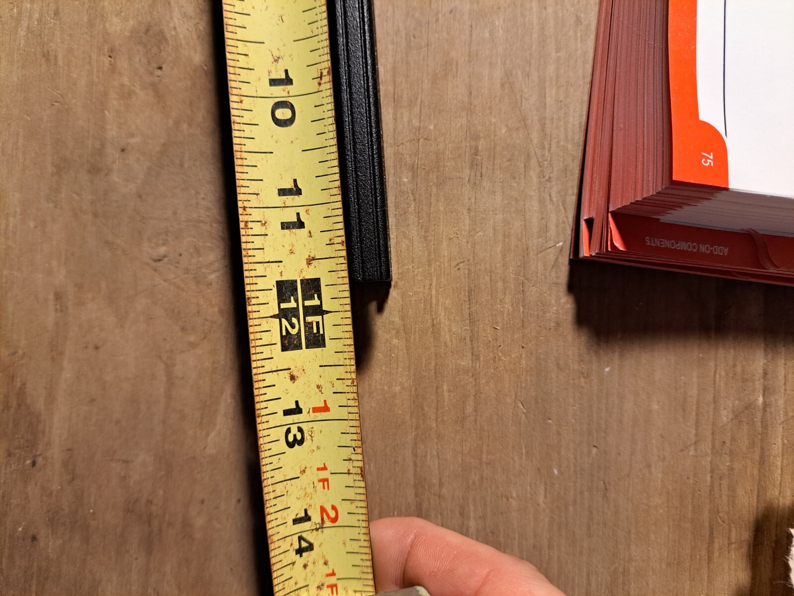 11 3/4″ PIECE 80/20 1010-Black Framing Extrusion T-Slotted 10 Series Aluminium