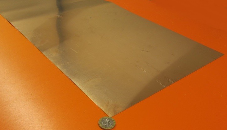 510 Phosphor Bronze Sheet .010″ (+/-.001″) Thick x 12.0″ Wide x 48.0″ Length